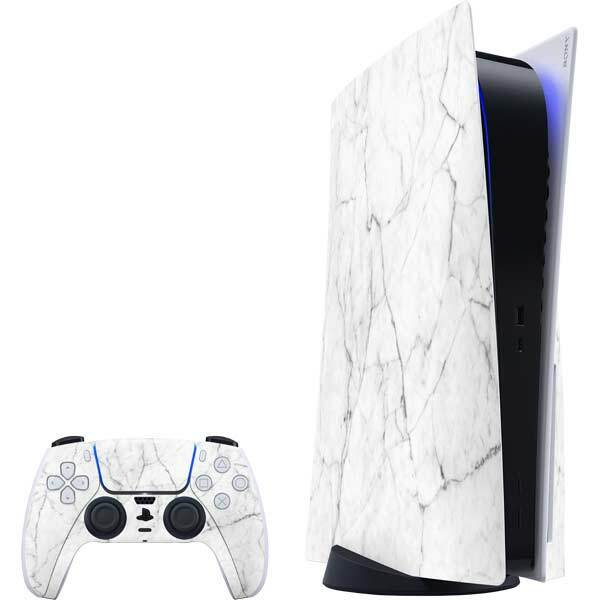 Marble PS5 Bundle Skin - White Marble