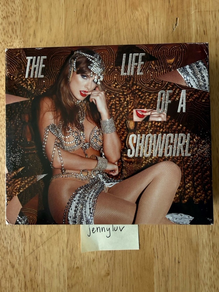 Taylor Swift The Life of a Showgirl Deluxe CD Box - It’s Beautiful with bracelet