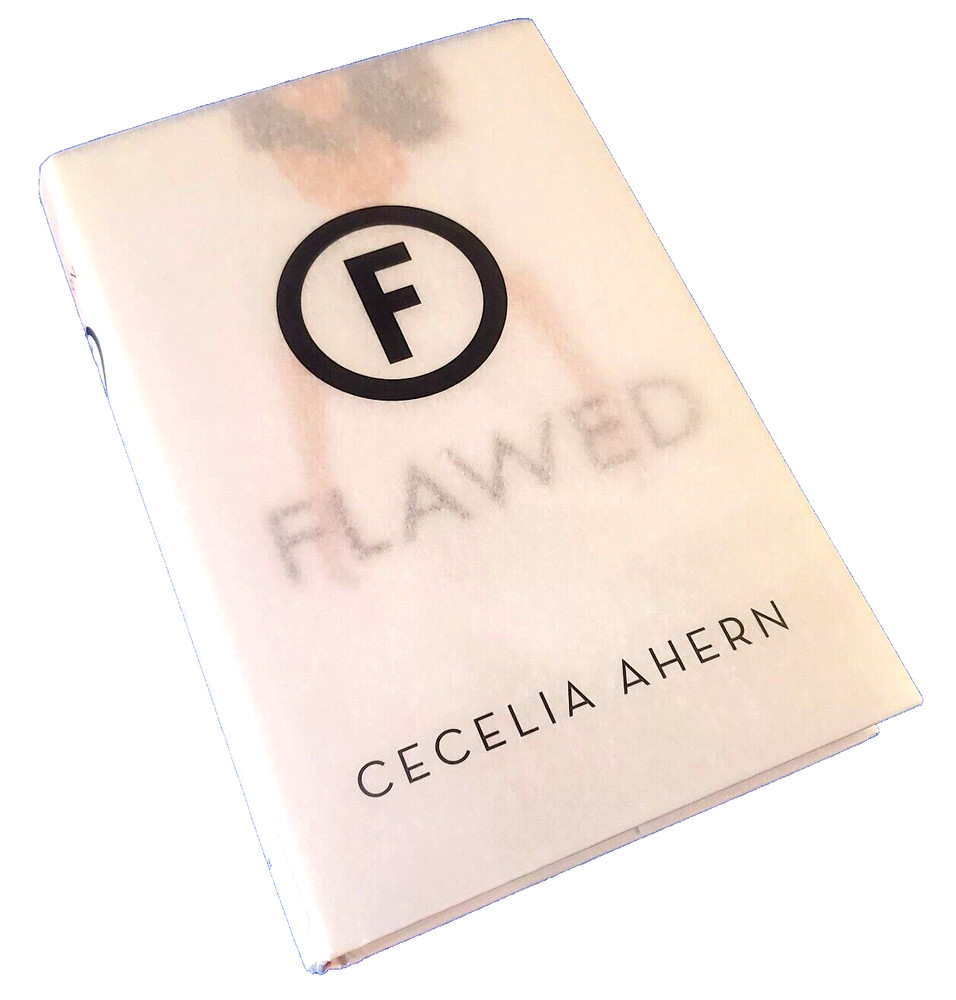 Flawed: By Cecelia Ahern Dystopian Science Fiction Hardcover Free Shipping