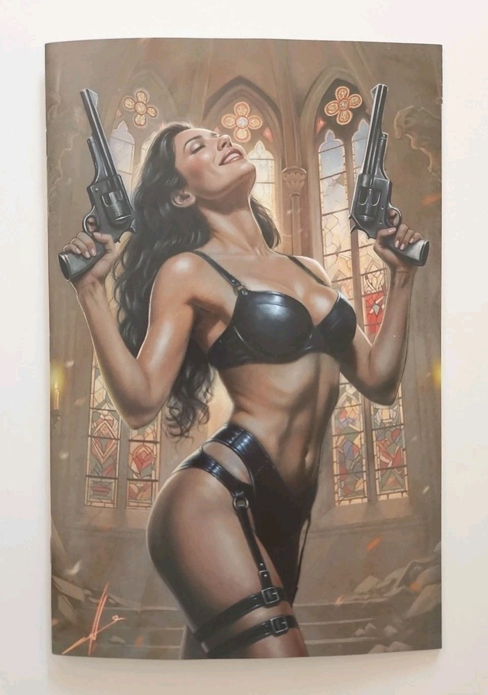 Gun Honey #1 Carla Cohen MegaCon Virgin Exclusive (Titan 2026) Ltd. 500