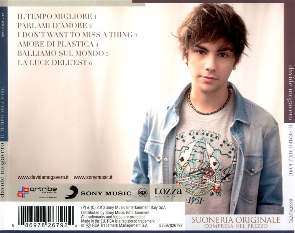 Davide Mogavero Tempo Migliore New Cd