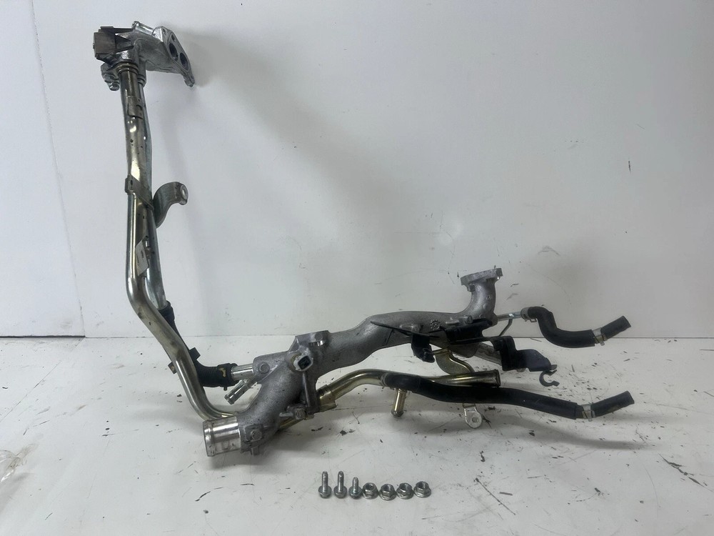 2016-2020 Pathfinder QX60 3.5L VQ35DD Water Pump Outlet Connector Pipe OEM A490