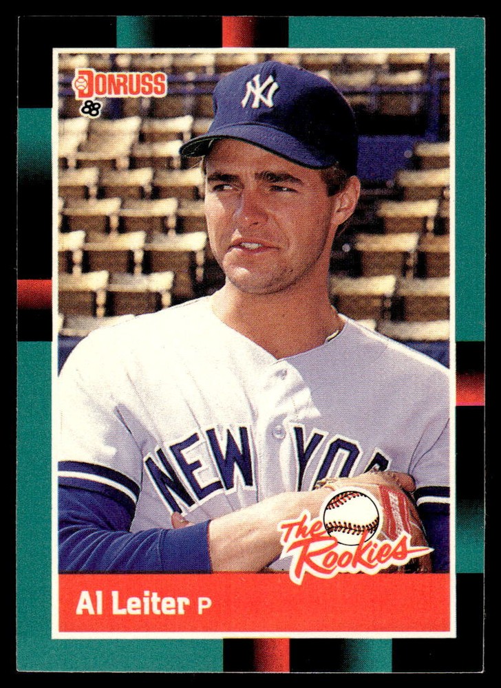 1988 Donruss The Rookies #27 Al Leiter RC New York Yankees