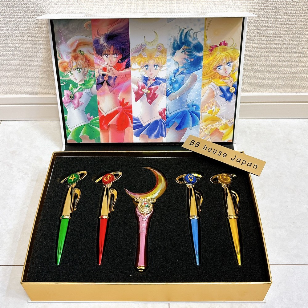 Bandai Sailor Moon Stick & Rod Light Up Edition Fan Club Limited 25th