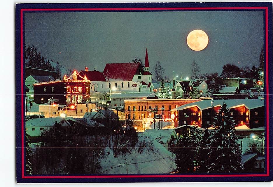 Postcard Rossland British Columbia Canada