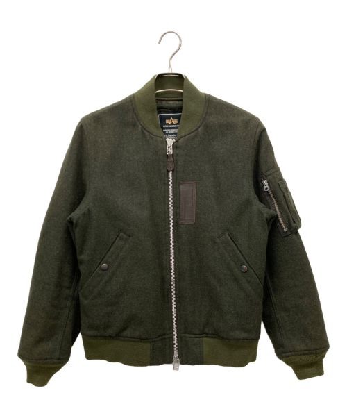 ALPHA                    MA-1 jacket khaki