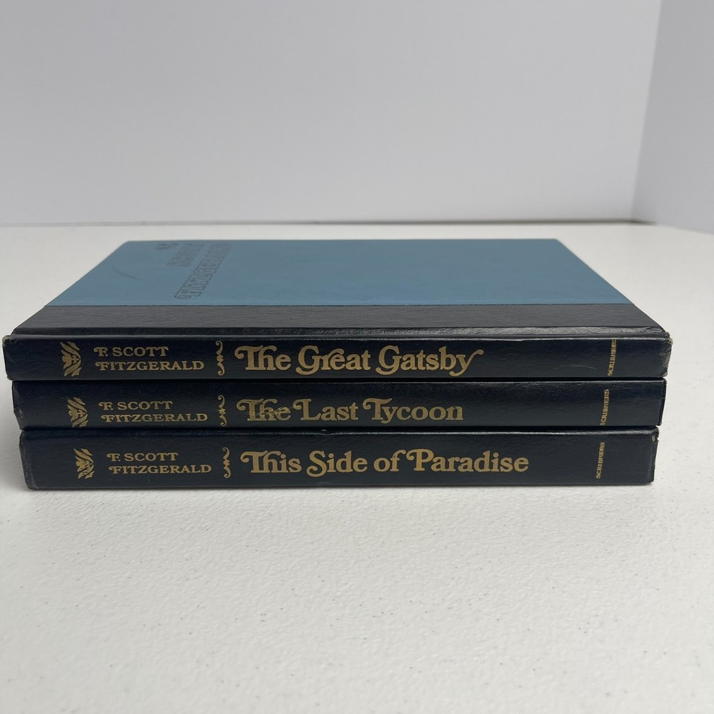 F Scott Fitzgerald - Book Lot of 3 - Gatsby