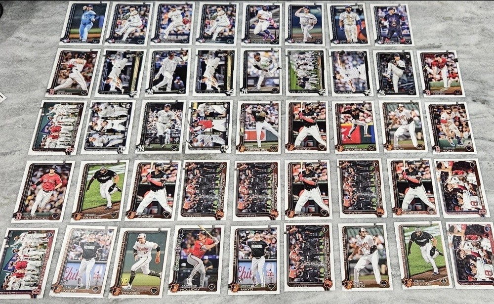 2025 Topps Series 1 Baseball Card Lot (83 Cards)