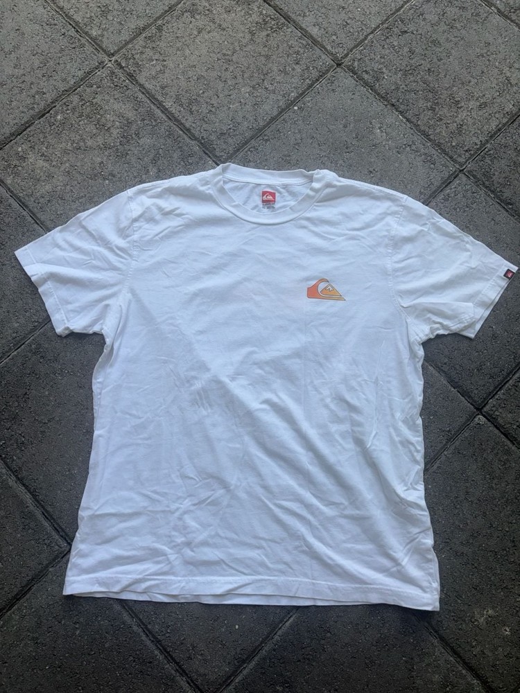 Quiksilver Graphic T-Shirt White Size XL