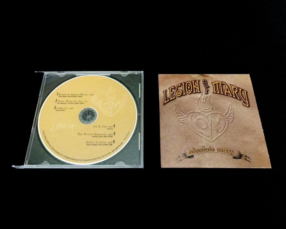 Jerry Garcia Legion Of Mary Absolute Mary Bonus CD Grateful Dead JGB LOM JG