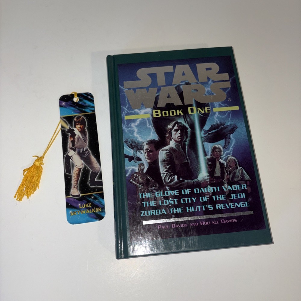 Star Wars Book One by Paul Davids and Hollace Davids 1997 Barnes & Noble W/ Mark