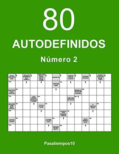 80 Autodefinidos Número 2 (Spanish Edition)