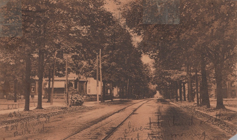 Battle Creek MI Michigan ~  Maple Street 1909