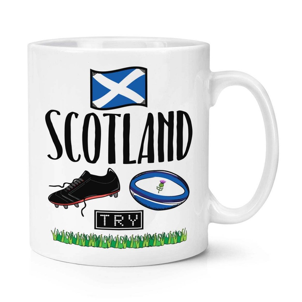 Scotland Rugby Fan Mug - Funny Coffee Cup for Rugby Lovers
