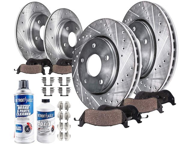 2016 Hyundai Elantra GT Brake Pad & Rotor Kit by Detroit Axle 83764XYWY