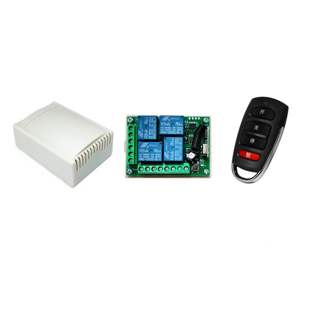 New -113dbm Channel Relay Wireless Remote Control Switch Transmitter+Receiver