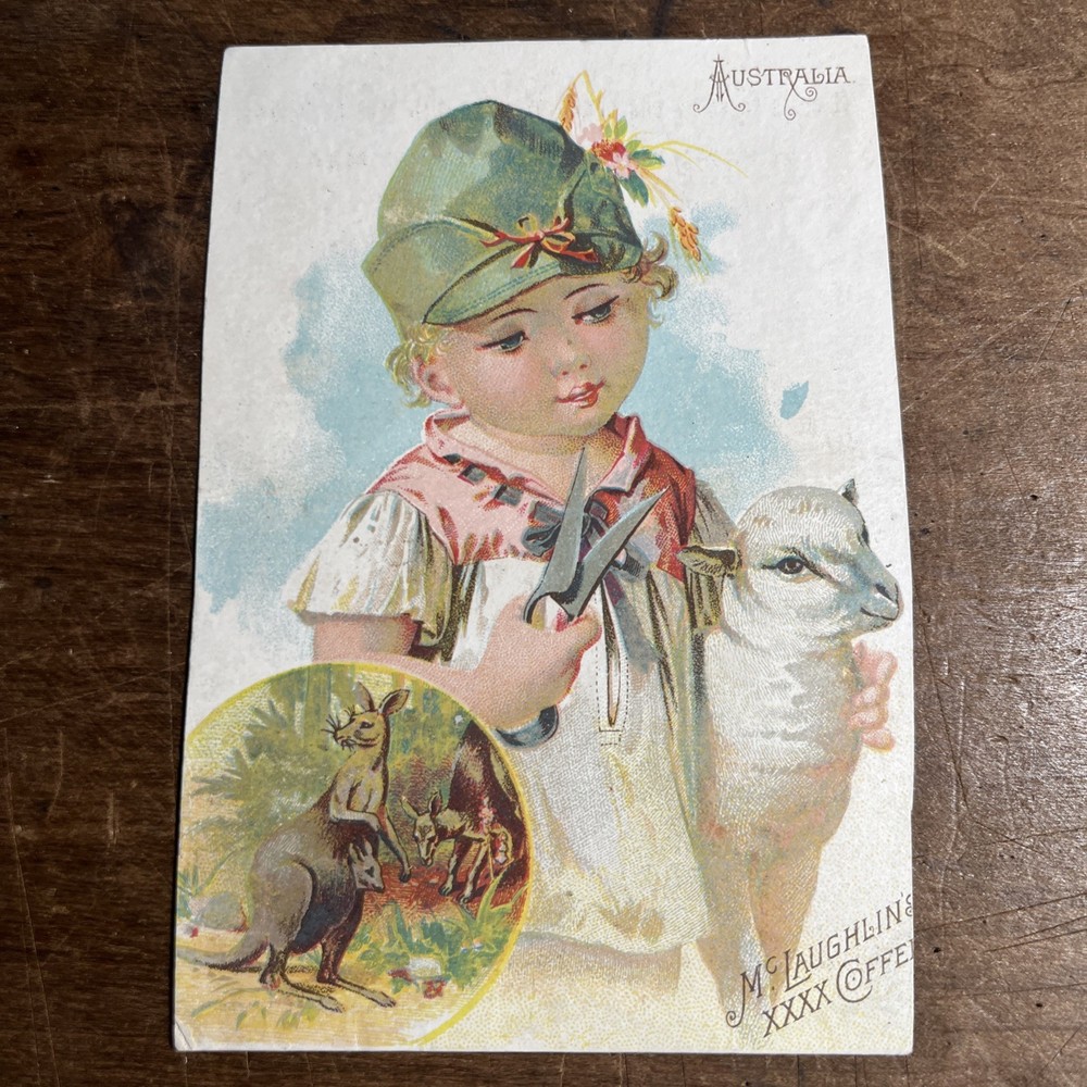 Antique Victorian Trading Card McLaughlin & Co. Chicago 