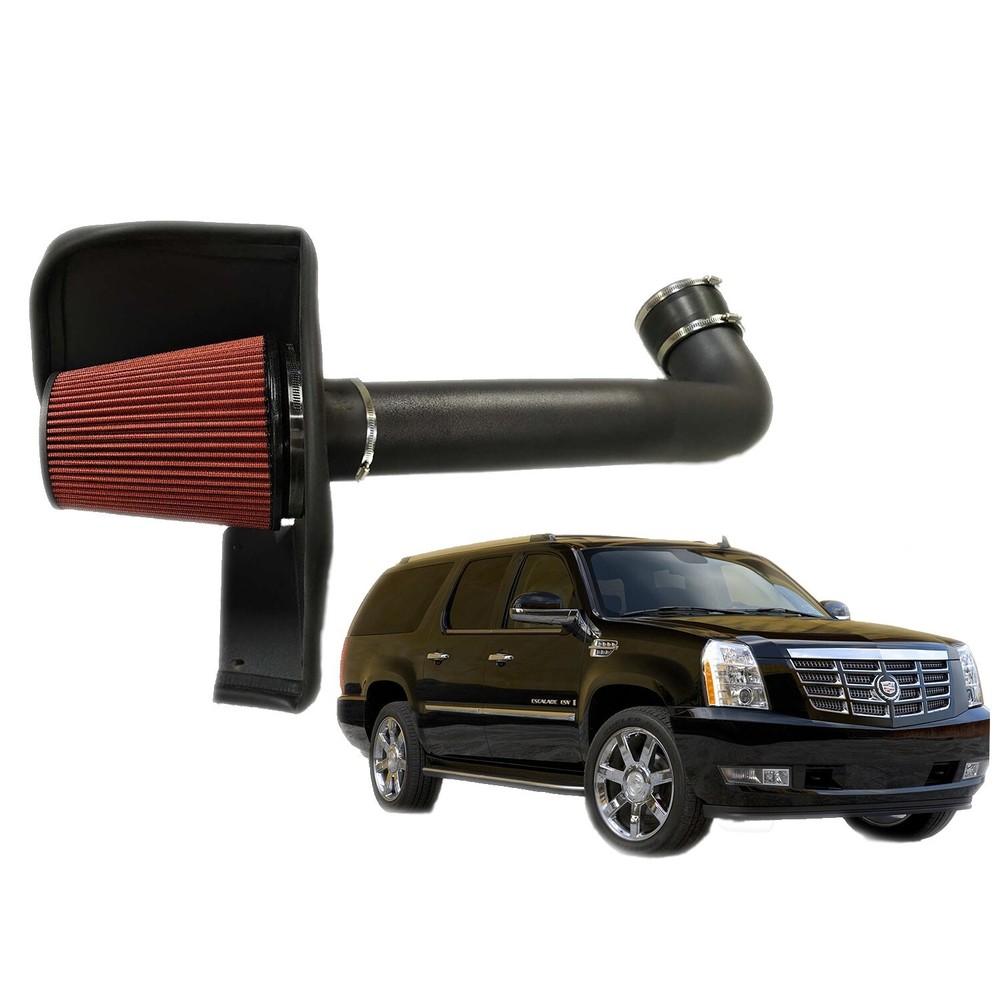 Air Intake + Heat Shield for 2009-2014 Cadillac Escalade ESV with 6.2L V8 Engine