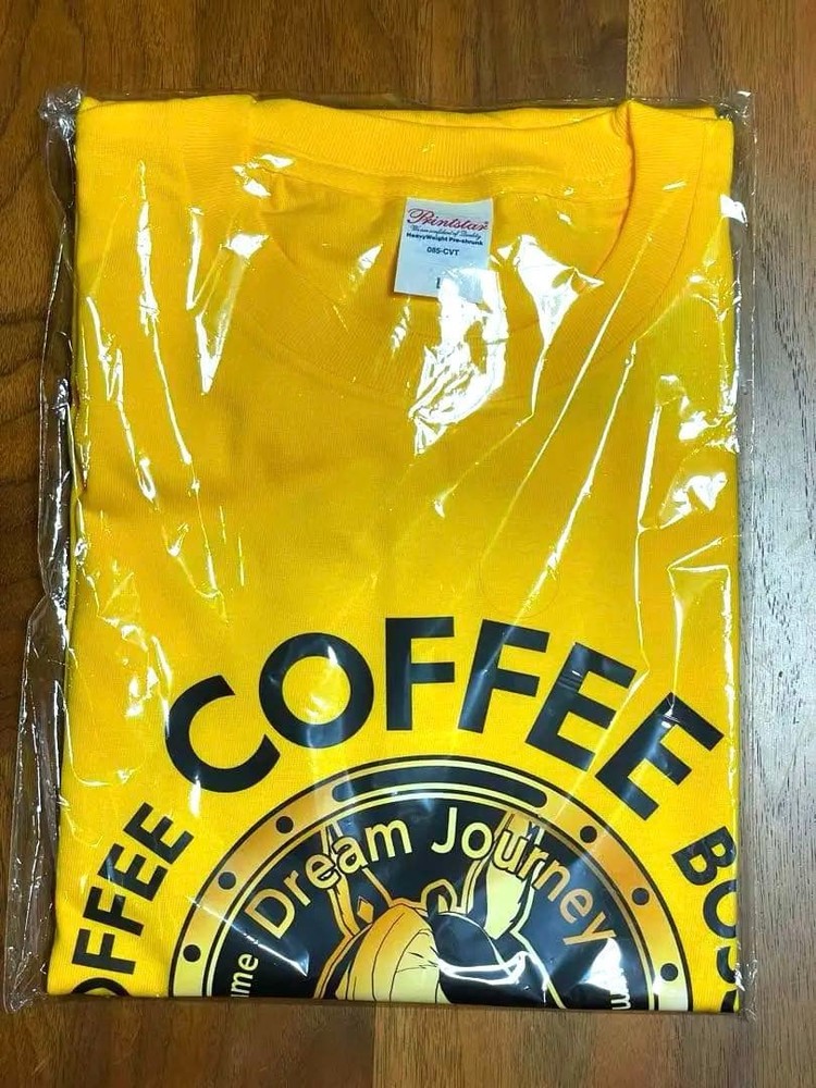 Suntory BOSS Uma Musume Collaboration T Shirt Dream Journey L Size Edition