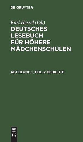Gedichte (Hardback)