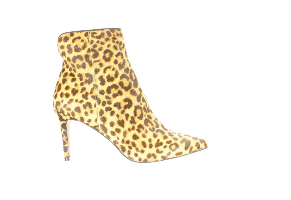 Steve Madden Women's Leila Animal Print Ankle Boots Size 7 7339667