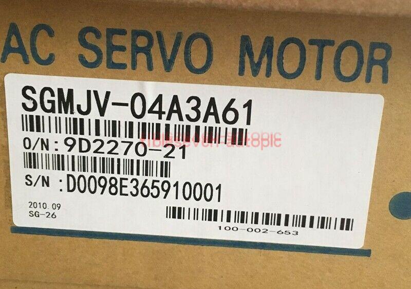ONE Yaskawa SGMJV-04A3A61 AC Servo Motor NEW