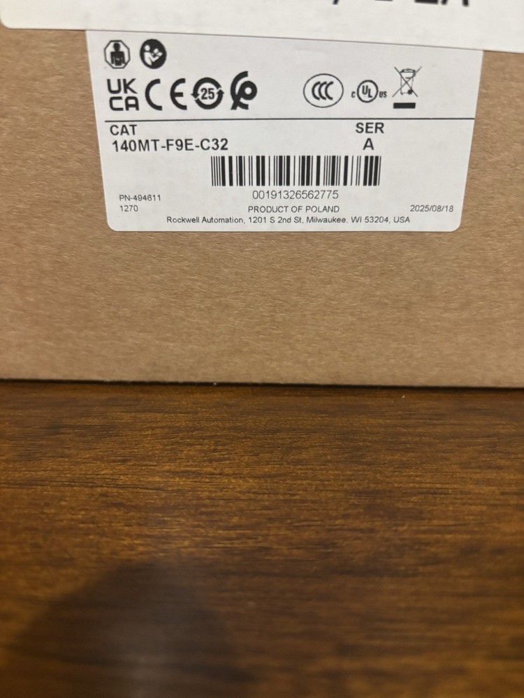 Genuine Allen Bradley 140MT-F9E-C32 24-32A 480V MCB ADJ Thermal Magnetic