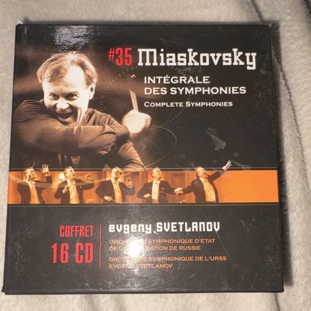 Nikolai Miaskovsky Intégrale des Symphonies CD Classical Warner Box Set