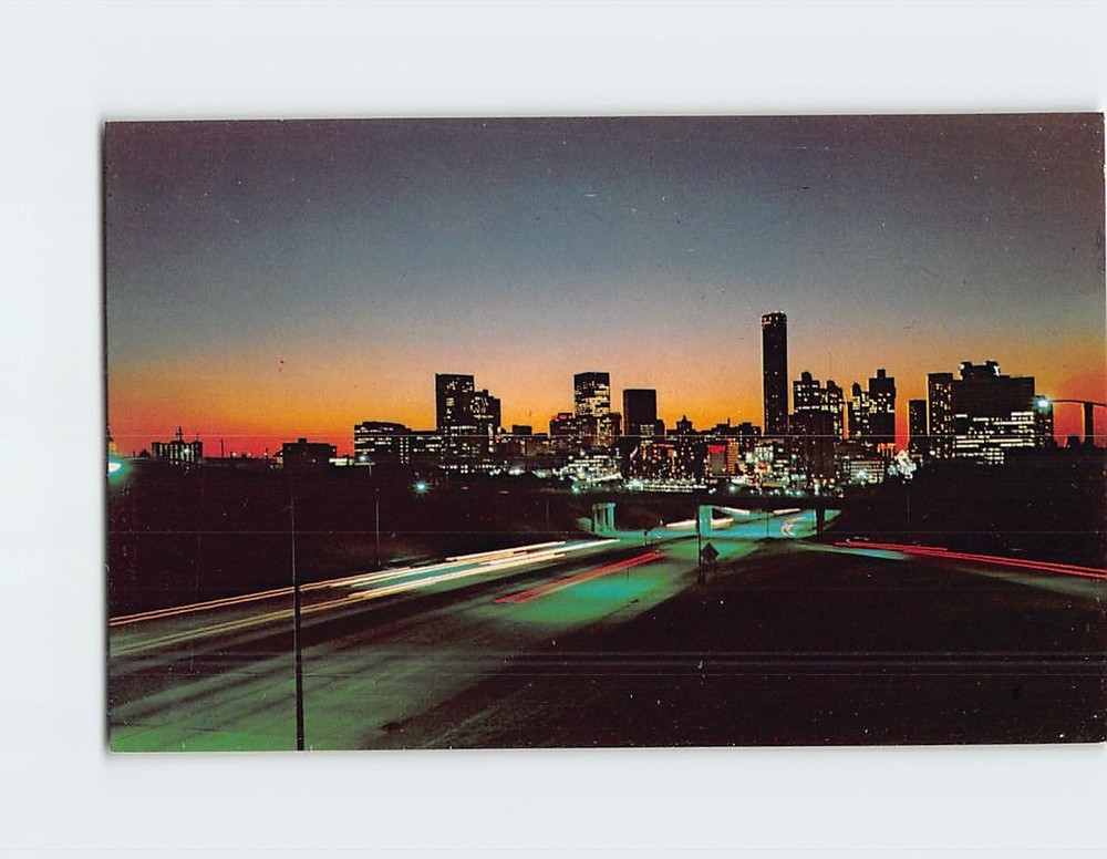 Postcard Atlanta Skyline Georgia USA