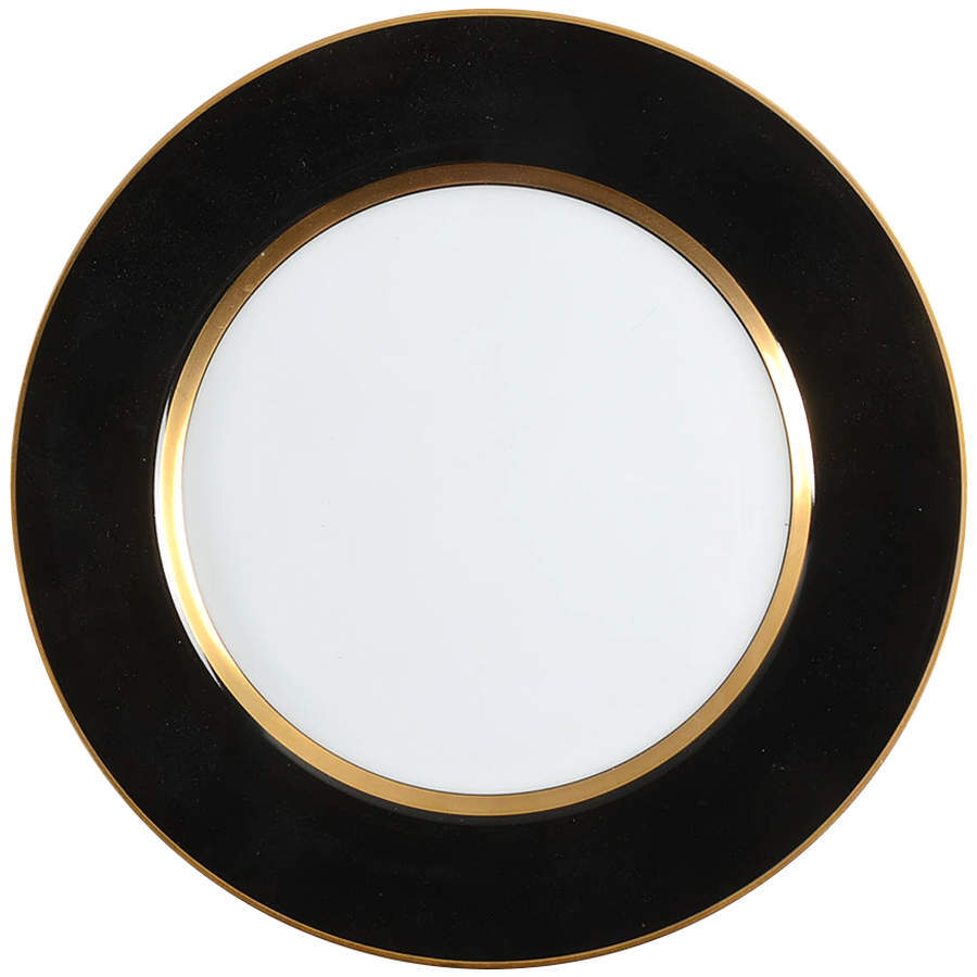 Fitz & Floyd Renaissance Black On White Dinner Plate 128928
