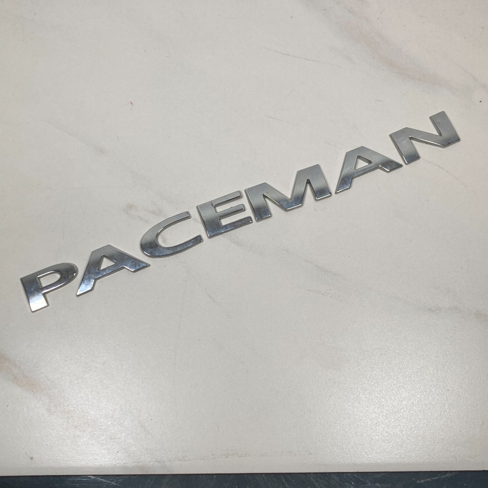 2013-2016 Mini Cooper S Paceman Emblem Badge Letters Rear Tailgate Chrome