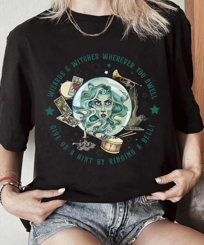 Disney Haunted Mansion Madame Leota Halloween T-shirt Unisex