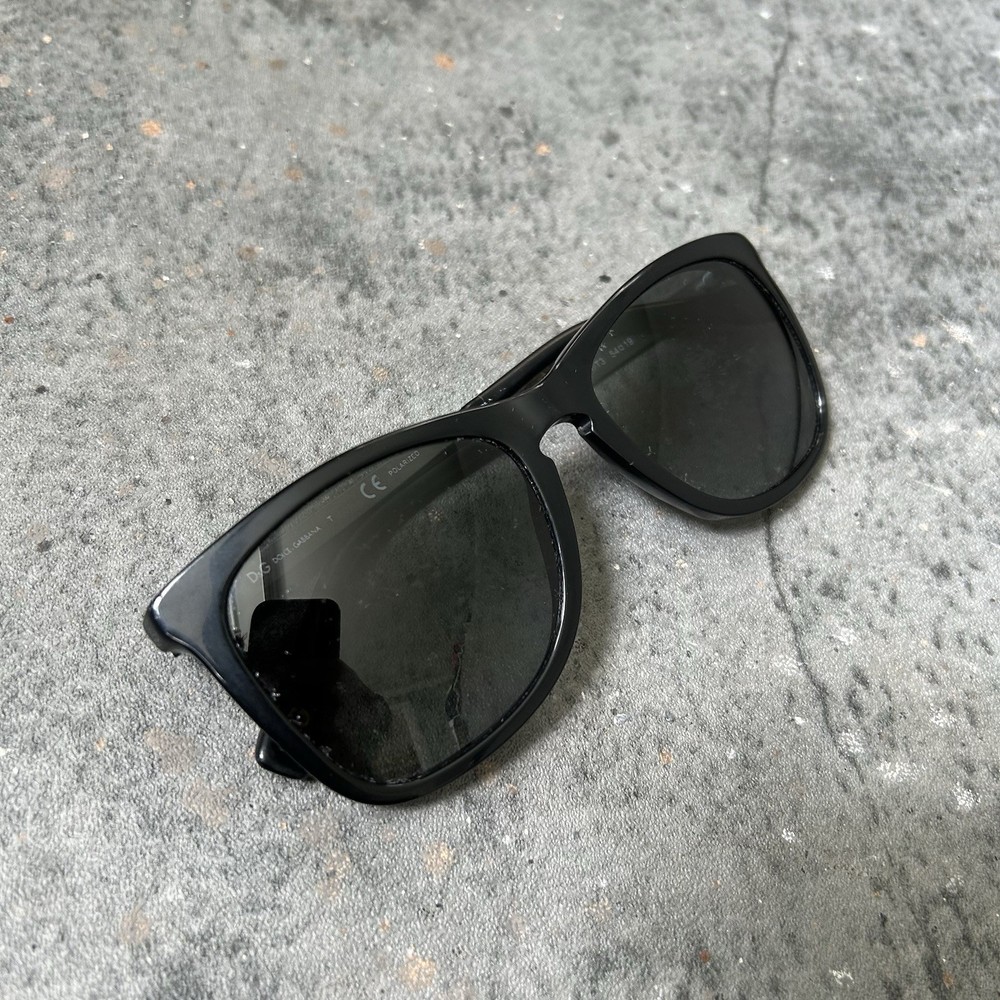 Vintage 2000s D&G Dolce & Gabbana Wayfarer Sunglasses Made In Italy