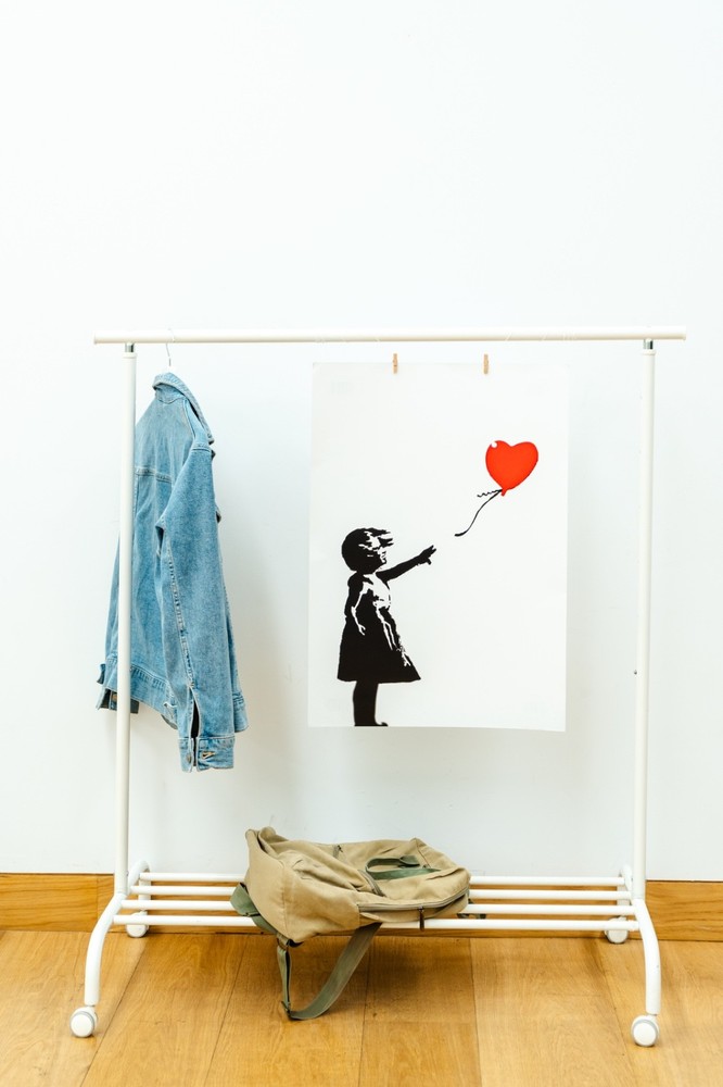 Banksy Girl with Balloon Poster