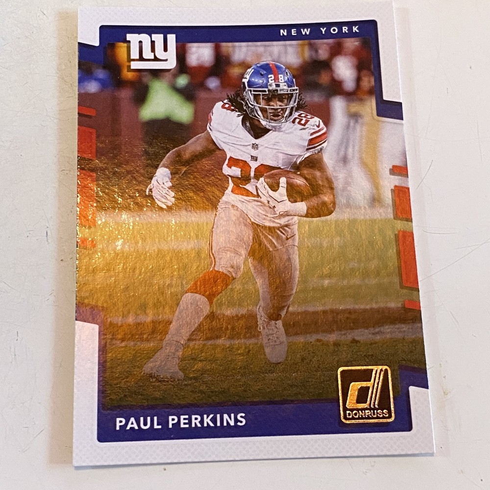 Paul Perkins - 2017 Donruss - NFL Trading Card