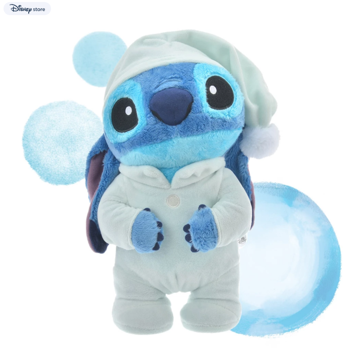 Disney Stitch Plush Pajama Style OHANA LIFE with Scramp