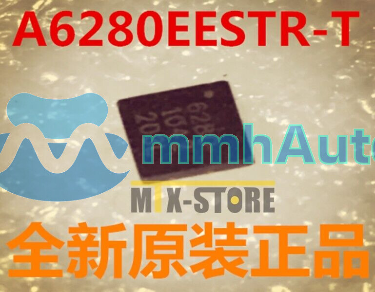 5PC A6280EESTR-T IC LED Driver PWM Control 16-QFN 6280 A6280