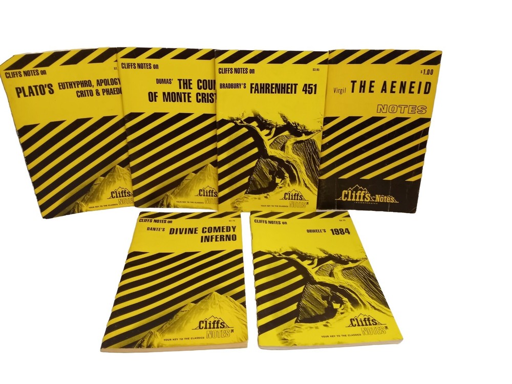 Cliffs Notes Books Bundle # 3