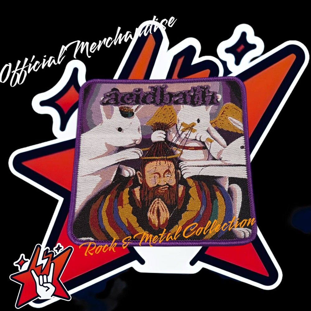 Acid Bath Official and Exclusive Woven Patch Eyehategod Crowbar Alice In Chains-image