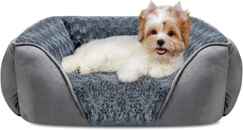 Orthopedic Dog Bed Washable Soft Anti-Slip for All Sizes 20x19x6 Inches