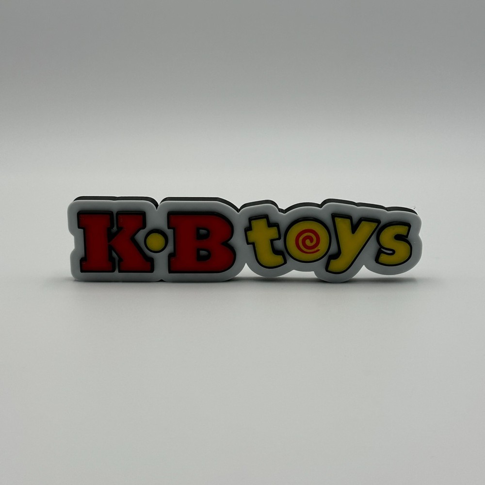 KB Toys Logo 3D Printed Desk Wall Decor – Vintage Retro Collectible