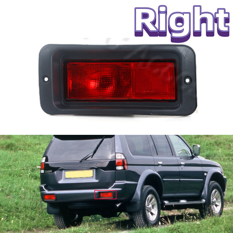 Right Fog Light Rear Bumper Light For Mitsubishi Pajero MONTERO Sport 1999-2008