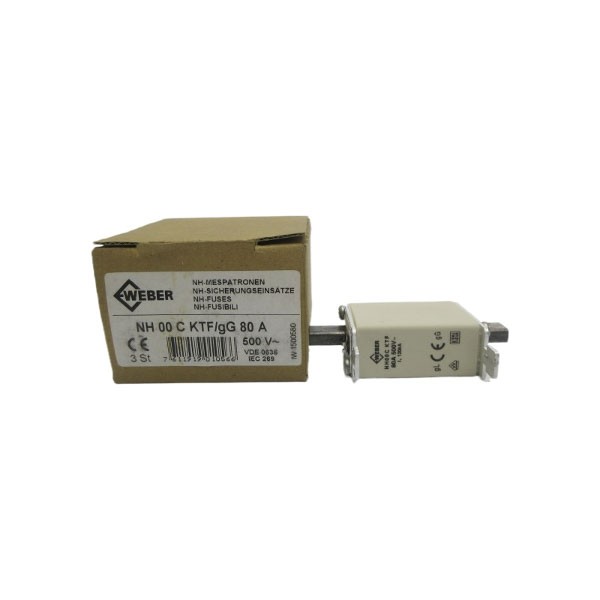 Weber Nh00Cktf/Gg80A 500V 80A (Pkg Of 3) Nsmp