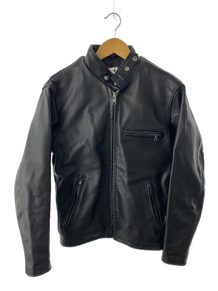 Schott Single Riders Jacket/34/Leather/Blk/241-2600 31901