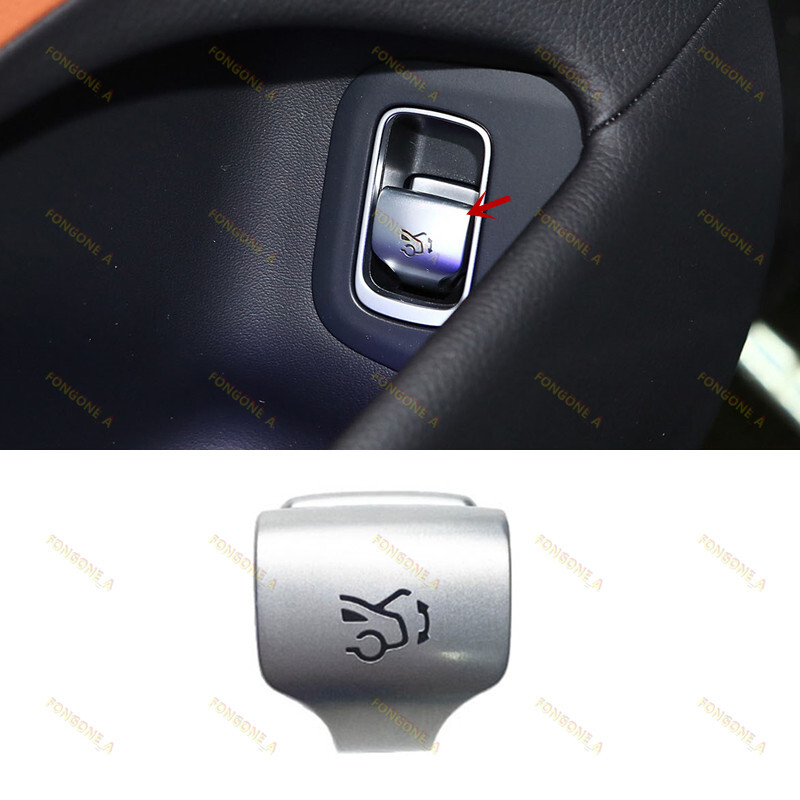 For Benz W223 S-Class 2021-24 Rear Trunk Electric Tail Gate Switch Button Cover