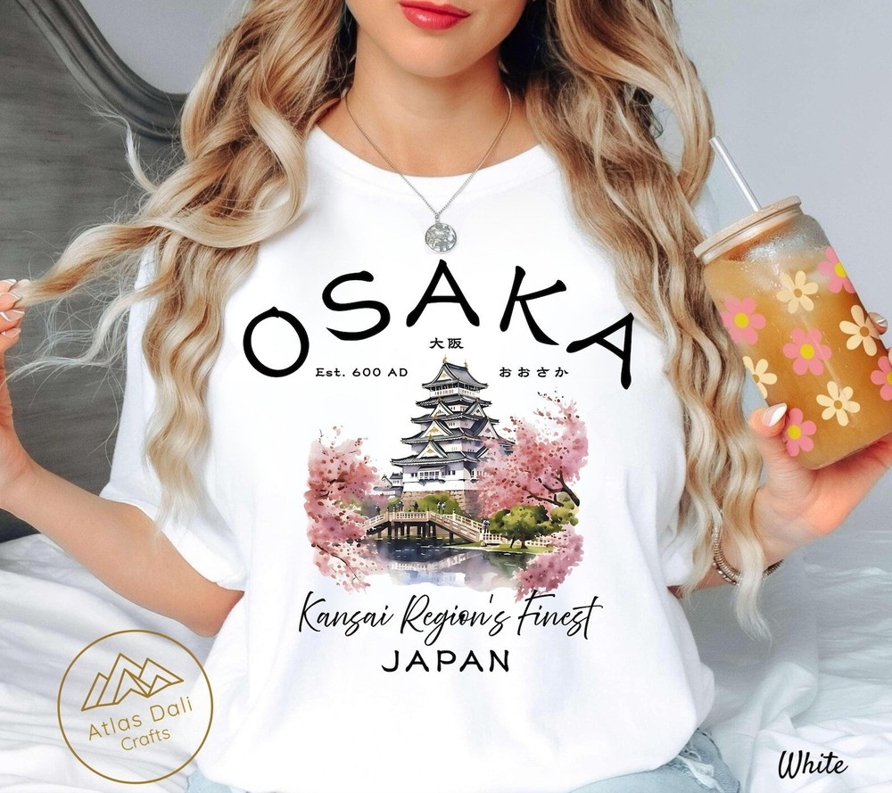 Osaka Japan Unisex Shirt Travel Gift Japan Trip Souvenir Tee