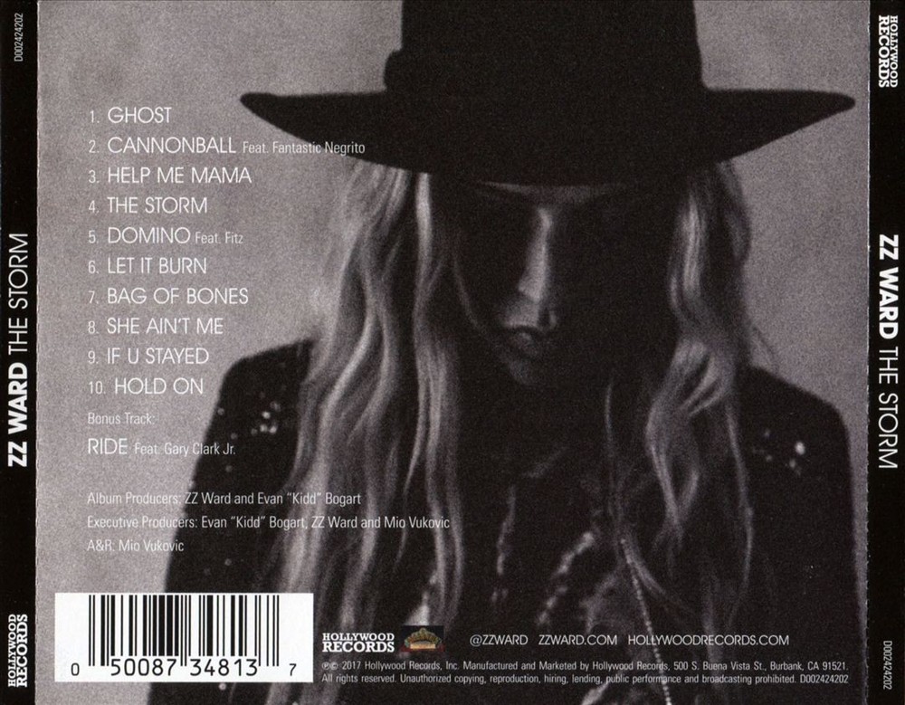 Zz Ward Storm New Cd