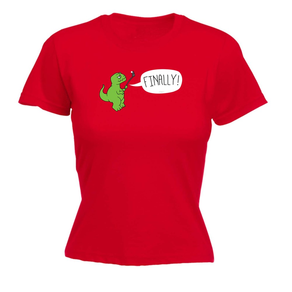 Trex Finally Selfie Dinosaur - Womens T Shirt Funny T-Shirt Novelty gift tshirt