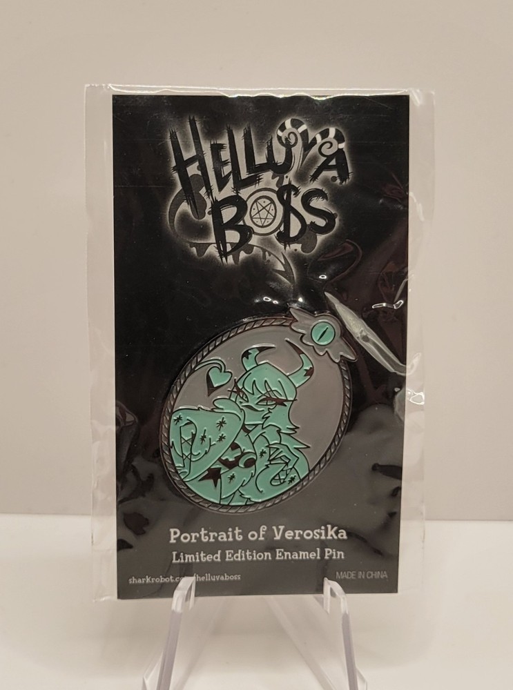 Helluva Boss Portrait of Verosika Limited Edition Enamel Pin Vivziepop Mayday