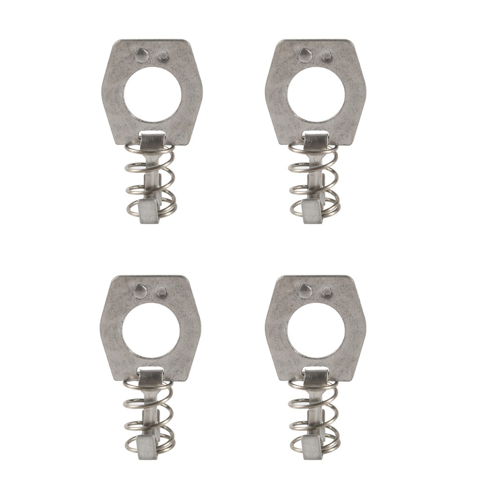 4PCS Silver Stainless Steel Water Heater Cam For RV Camper Auto Accessories